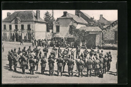 CPA Evergnicourt, Des Soldats Bei Platzmusik  - Other & Unclassified