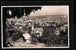 AK St. Margrethen /St. G., Teilansicht Mit Kirche  - Sonstige & Ohne Zuordnung