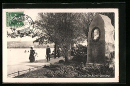 AK Zürich, Dr. Bürkli-Denkmal  - Andere & Zonder Classificatie