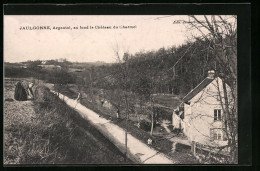 CPA Jaulgonne, Argentol, Au Fond Le Chateau Du Charmel  - Other & Unclassified