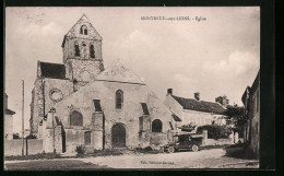 CPA Montreuil-aux-Lions, Église  - Other & Unclassified
