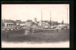 CPA Soissons, Les Quais  - Soissons