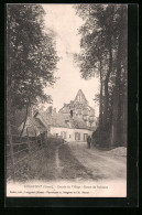 CPA Longpont, Entrée Du Village, Route De Soissons  - Soissons