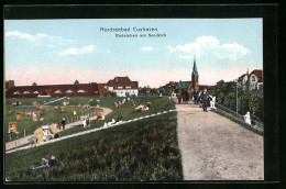 AK Cuxhaven, Badeleben Am Seedeich  - Cuxhaven