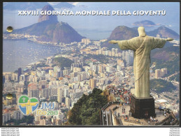 2013 Vaticano Gioventù € 2,00 Busta Filatelico-numismatica - Vaticano (Ciudad Del)