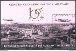 2023 Italia Centenario Aeronautica Militare - Foglietto - MNH** - Blocks & Sheetlets
