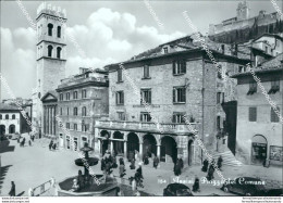 Ae740 Cartolina Assisi Piazza Del Comune - Perugia