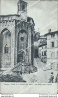 Ba143 Cartolina Perugia Citta' Chiesa Di S.ercolano E Porta Marzia - Perugia