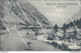 Ba51 Cartolina Valle D'aosta Panorama Di Rhemes Notre Dames - Aosta