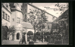 AK München, Hof Im Hofbräuhaus  - Autres & Non Classés