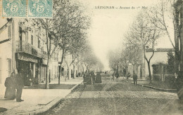 11)   LEZIGNAN   -  Avenue Du 1 Er Mai - Other & Unclassified