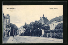 AK Hadersleben, Grosse Strasse Mit Passanten  - Denmark