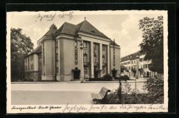 AK Franzensbad, Stadt-Theater  - Tschechische Republik