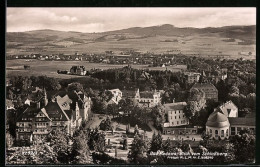 AK Bad Kudowa, Blick Vom Schlossberg Auf Den Ort  - Schlesien