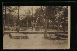 Foto-AK Heldengräber, Kriegsgräber  - War 1914-18