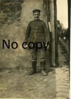 PHOTO FRANCAISE - DESERTEUR DU 394 IR A ARRACOURT PRES DE VALHEY MEURTHE ET MOSELLE  GUERRE 1914 1918 - Krieg, Militär