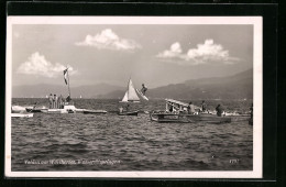 AK Velden Am Wörthersee, Wasserskispringer Im Hochsommer  - Sonstige & Ohne Zuordnung