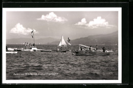 AK Velden Am Wörthersee, Wasserskispringer Im Hochsommer  - Sonstige & Ohne Zuordnung