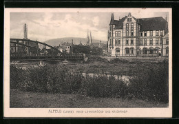 AK Alfeld /Leine, Neue Leinebrücke Und Hotel Kaiserhof  - Alfeld