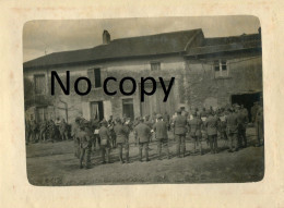 PHOTO FRANCAISE - UN CONCERT MILITAIRE A VALHEY PRES DE ARRACOURT MEURTHE ET MOSELLE  GUERRE 1914 1918 - Krieg, Militär