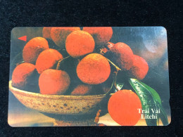 Card Phonekad Vietnam(litchi Cam- 60 000dong-1998)-1pcs - Vietnam