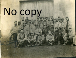 PHOTO FRANCAISE - BRANCARDIERS A CERCEUIL - CERVILLE PRES DE PULNOY - NANCY MEURTHE ET MOSELLE  GUERRE 1914 1918 - Guerre, Militaire