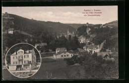 AK Eppstein I. Taunus, Teilansicht Vom Hotel Villa Mathilde Am Staufenabhang Gesehen  - Taunus