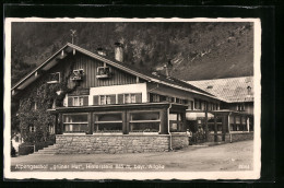 AK Hinterstein /Allgäu, Alpengasthof Grüner Hut  - Other & Unclassified