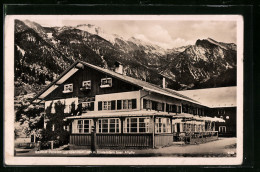 AK Hinterstein /Bayr. Allgäu, Gasthof-Pension Grüner Hut  - Sonstige & Ohne Zuordnung