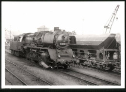 Fotografie Deutsche Reichsbahn DDR, Dampflok, Tender-Lokomotive Nr. 50 3575-3 In Oschersleben  - Treinen