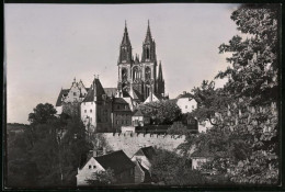 Fotografie Brück & Sohn Meissen, Ansicht Meissen I. Sa., Blick Auf Die Albrechtsburg Auf Dem Burgberg  - Lieux