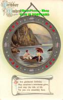 R452442 Birthday Wishes. Boat In Lake. The Philco Publishing. Series. 2241. B - Monde