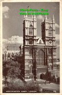 R452485 London. Westminster Abbey. Postcard. 1954 - Sonstige & Ohne Zuordnung