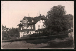 Fotografie Brück & Sohn Meissen, Ansicht Bärenfels I. Erzg., Blick Auf Die Villa Lydia  - Plaatsen