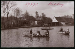 Fotografie Brück & Sohn Meissen, Ansicht Radeberg I. Sa., Hüttermühle Im Hüttertal Mit Gondelbetrieb  - Places