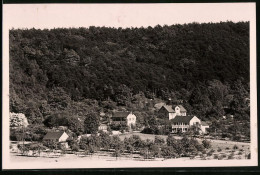 Fotografie Brück & Sohn Meissen, Ansicht Diesbar-Nieschütz, Blick Auf Die Elbhäuser  - Places