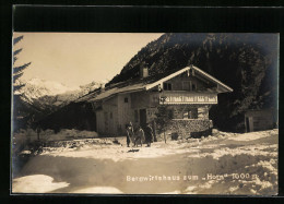 AK Bad Oberdorf, Bergwirtshaus Zum Horn Im Schnee  - Autres & Non Classés