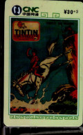 TELECARTE ETRANGERE....TINTIN... - Cómics