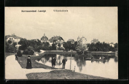 AK Hermannsbad B. Lausigk, Villenkolonie Von Den Parkanlagen Gesehen  - Other & Unclassified