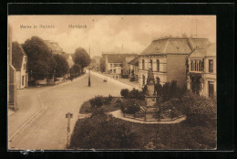 AK Marne In Holst., Strassenpartie Am Marktplatz  - Other & Unclassified