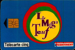 TELECARTE CINQ... LA MEGATEUF ...PETIT TIRAGE - 5 Unidades