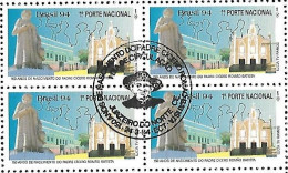 Brasil (Brazil) - 1994 - Block Of 4 CBC: Father Cicero - Yv 2166A - Christianity