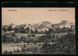 AK Fredersdorf, Panorama Mit Waldstrasse  - Autres & Non Classés