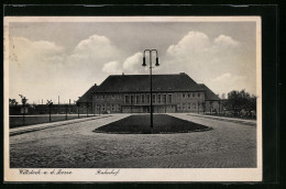 AK Wittstock A. D. Dosse, Bahnhof  - Wittstock