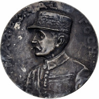 France, Médaille, Maréchal Foch, Commandant Des Armées, 1918, Bronze - Altri & Non Classificati