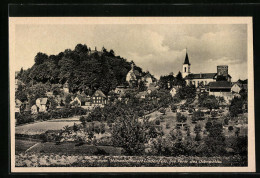 AK Lindenfels, Ortsansicht Mit Kirche  - Sonstige & Ohne Zuordnung