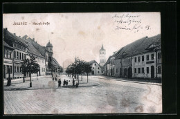 AK Jessnitz, Hauptstrasse Und Kirche  - Sonstige & Ohne Zuordnung