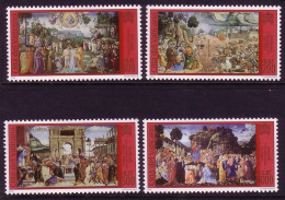 VATIKAN MI-NR. 1362-1365 POSTFRISCH(MINT) RESTAURIERUNG SIXTINISCHE KAPELLE (II) - Unused Stamps