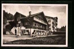 AK Berchtesgaden, Hotel Haus Carell, Königseer Strasse 28  - Berchtesgaden