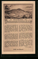 AK Lichtenfels, Turnhallenbau Des Turnerbundes Lichtenfels E. V. 1924, Ortspartie  - Lichtenfels